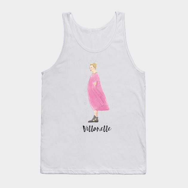 Watercolour Villanelle Tank Top by BasicBeach